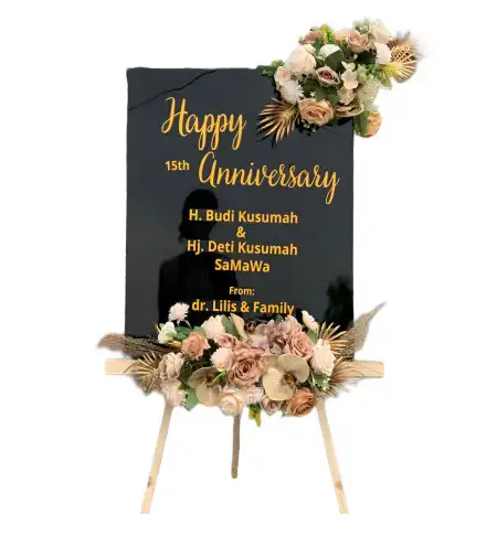 Papan Bunga Akrilik Bandaran